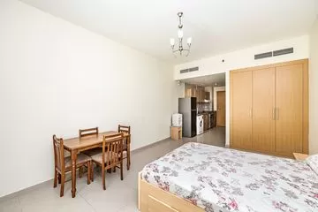 Fully Furnished | Bright Unit | Ready to move-in | Studio For Rent In May Residence 4 JVC Dubai