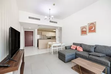 Chiller free | Spacious layout | Furnished | Apartment For Rent In Sandhurst House JVC Dubai